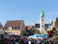 Stadtplatz und Bürgerfest in Schwandorf - Reisen in Bayern